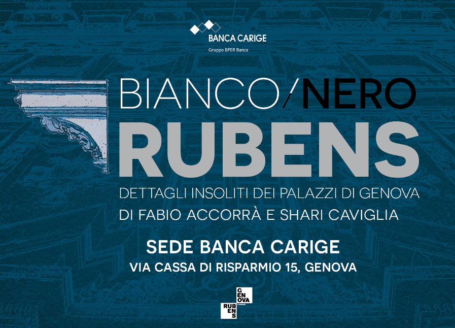 BIANCO/NERO RUBENS, Dettagli insoliti dei Palazzi di Genova