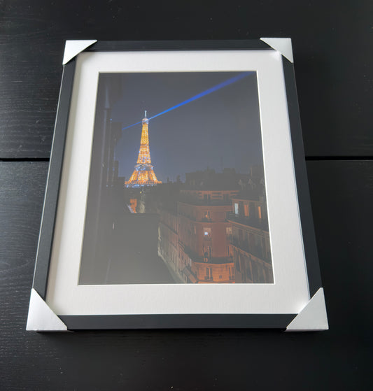 Kunstdruck – EIFFELTURM BEI NACHT – Limitierte Auflage