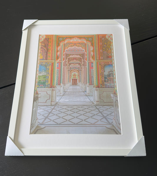 Kunstdruck – DIE FARBEN INDIENS – Limitierte Auflage