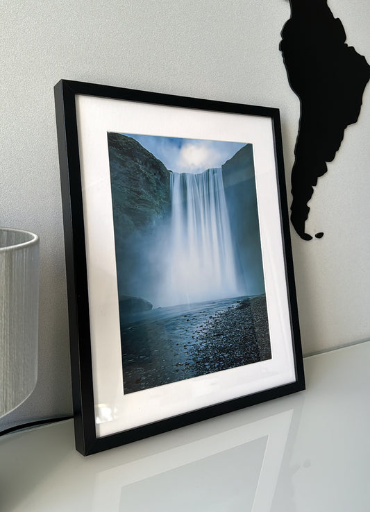 Fine Art Fotodruck – SKOGAFOSS MYSTIC – Limitierte Auflage
