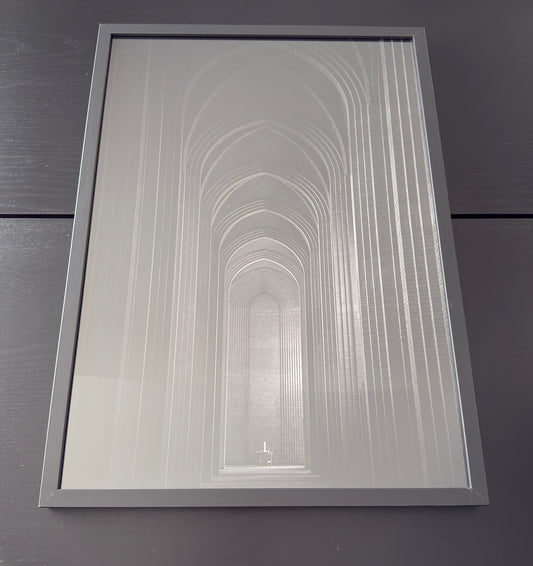Kunstdruck – DIE DÄNISCHE KIRCHE XL – Limitierte Auflage