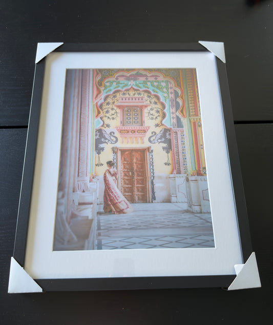 Kunstdruck – INDISCHE FRAU – Limitierte Auflage