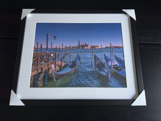 Fotodruck in Fine Art – VENEDIG, BLAUE STUNDE – Limitierte Auflage