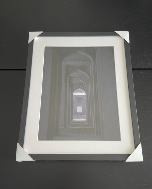 Fotodruck in Fine Art – INDIAN GLIMSES (Schwarzweiß) – Limitierte Auflage