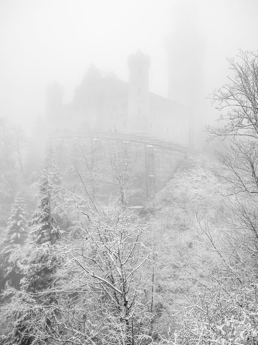 Kunstdruck – SCHNEE & NEBEL – Limitierte Auflage