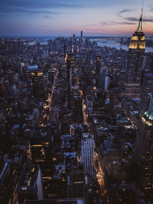 Kunstdruck – MANHATTAN LIGHTS – Limitierte Auflage