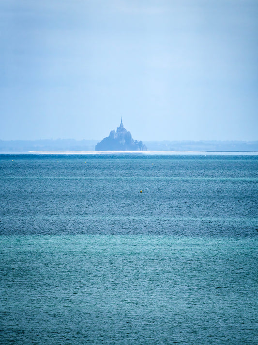 Kunstdruck – MONT SAINT MICHEL AM HORIZONT – Limitierte Auflage