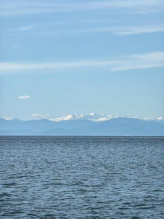 Fine Art Photographic Print - SNOW AND SEA - Limited Edition