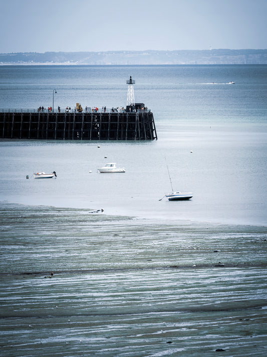 Stampa Fotografica Fine Art - STREAKS IN THE LOW TIDE - Edizione Limitata