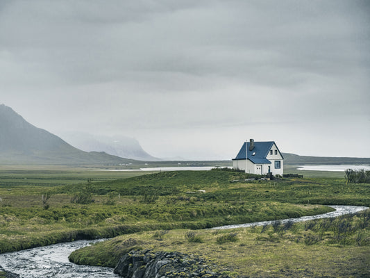 Fine Art Photographic Print - THE ICELANDIC WHITE HOUSE - Limited Edition