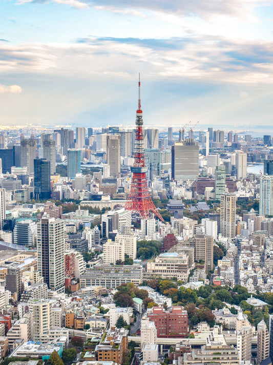 Kunstdruck – VERTICAL TOKYO – Limitierte Auflage