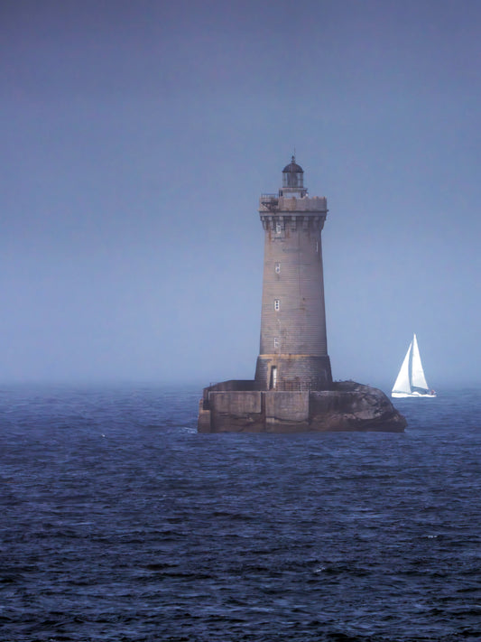 Fotodruck in Fine Art – WEISS UND BLAU – Limitierte Auflage