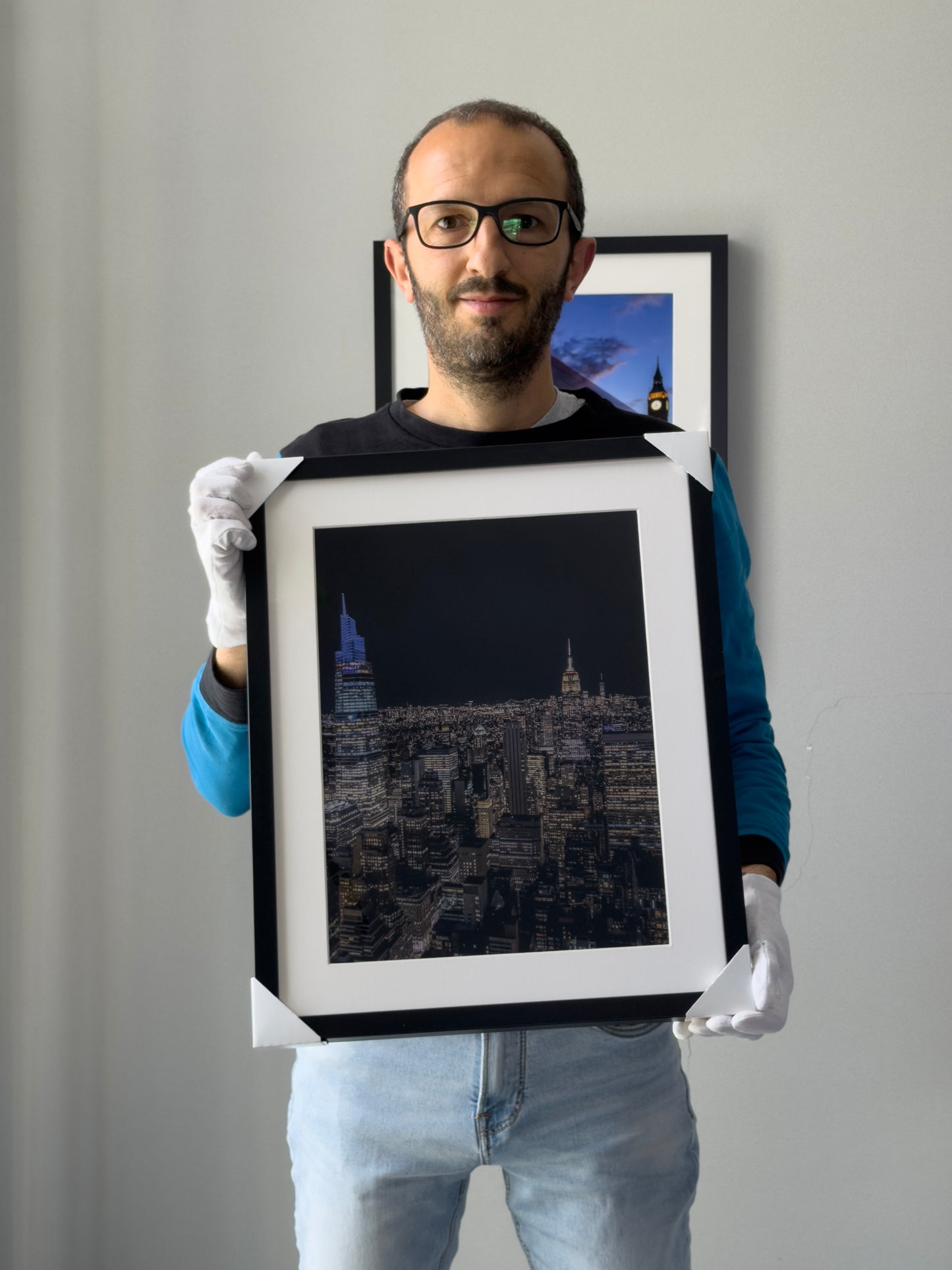 Stampa Fotografica Fine Art - THE NIGHT IN MANHATTAN - Edizione Limitata