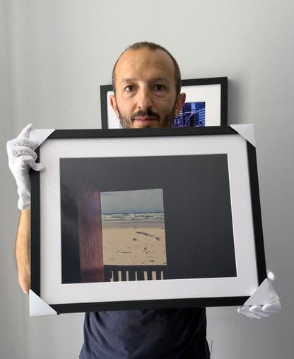 Kunstdruck – Ein Blick auf den Strand – Limitierte Auflage