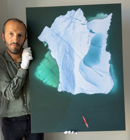 Stampa Fotografica Fine Art - ICE ROWING XL - Edizione Limitata