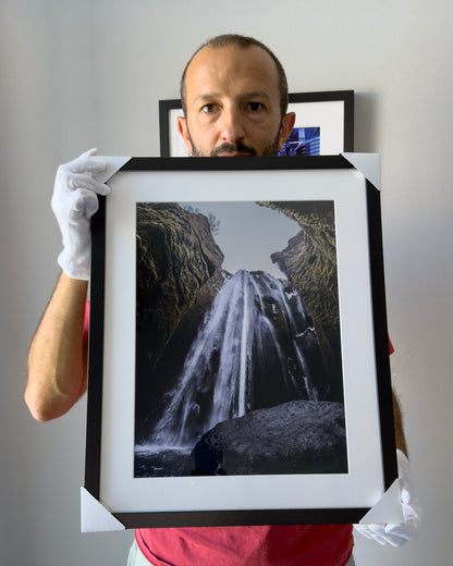 Fine Art Photographic Print - INTO THE WATERFALL - Limited Edition