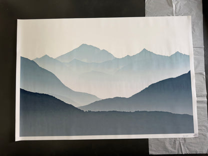 Fine Art Photographic Print - MOUNTAIN RELIEF XXL - Limited Edition