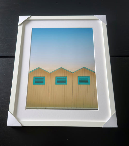 Kunstdruck – Italienischer Strand – Limitierte Auflage