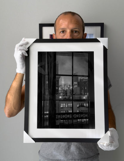 Kunstdruck – EIN BLICK AUF MANHATTAN – Limitierte Auflage