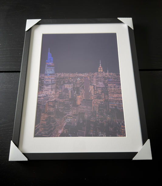 Kunstdruck – DIE NACHT IN MANHATTAN – Limitierte Auflage
