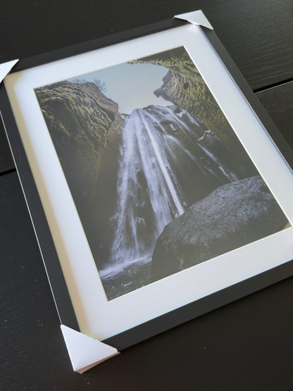 Fine Art Photographic Print - INTO THE WATERFALL - Limited Edition