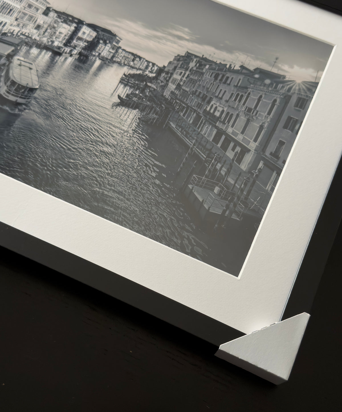 Stampa Fotografica Fine Art - IL CANAL GRANDE OLD STYLE - Edizione Limitata