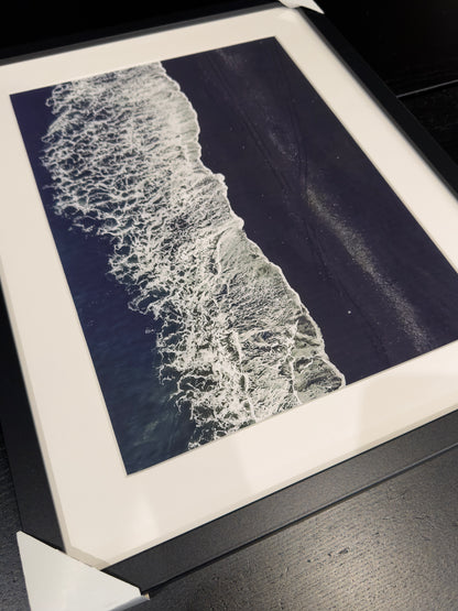 Fine Art Photographic Print - THE BLACK BEACH - Limited Edition