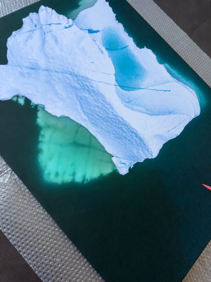 Stampa Fotografica Fine Art - ICE ROWING XL - Edizione Limitata