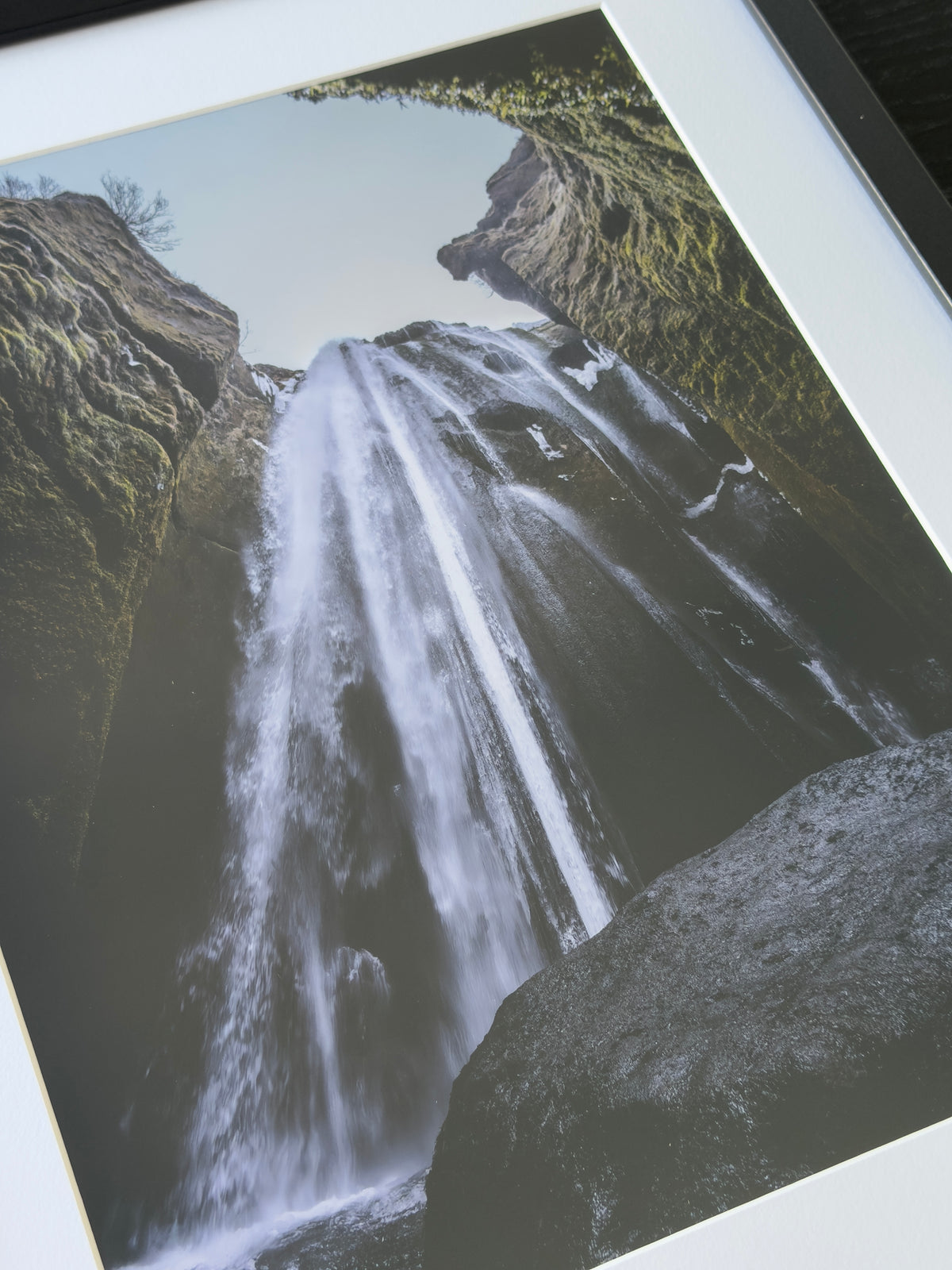 Fine Art Photographic Print - INTO THE WATERFALL - Limited Edition