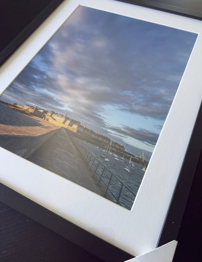 SUNSET ON SAINT MALO