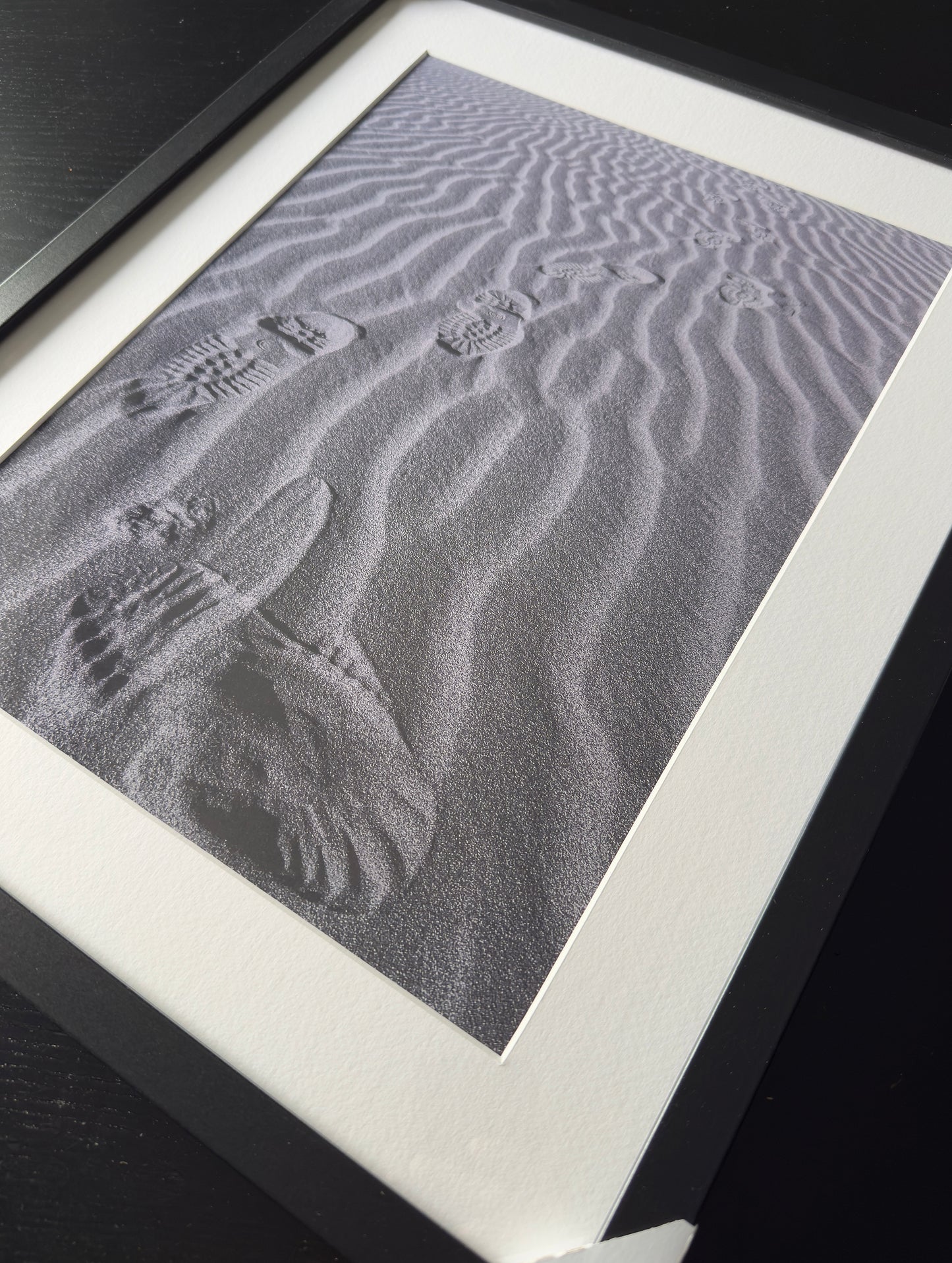 TRACKS ON THE SAHARA