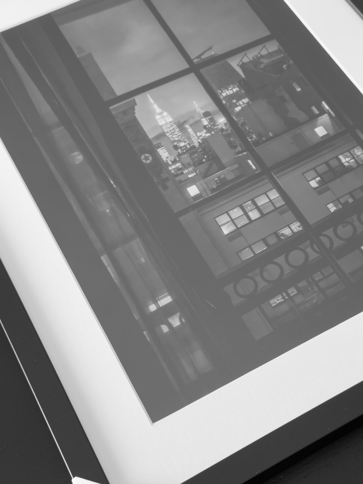 Kunstdruck – EIN BLICK AUF MANHATTAN – Limitierte Auflage