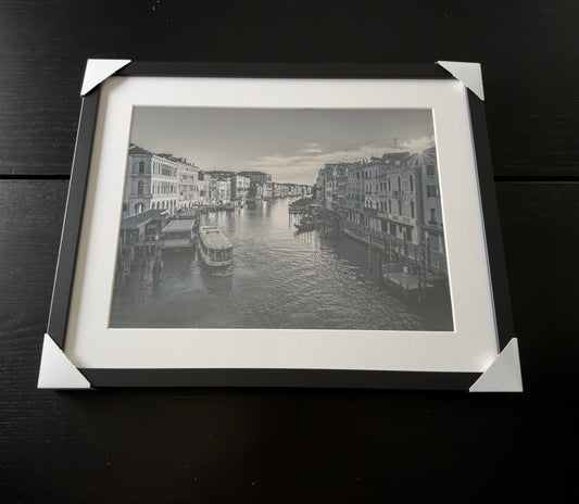 Stampa Fotografica Fine Art - IL CANAL GRANDE OLD STYLE - Edizione Limitata