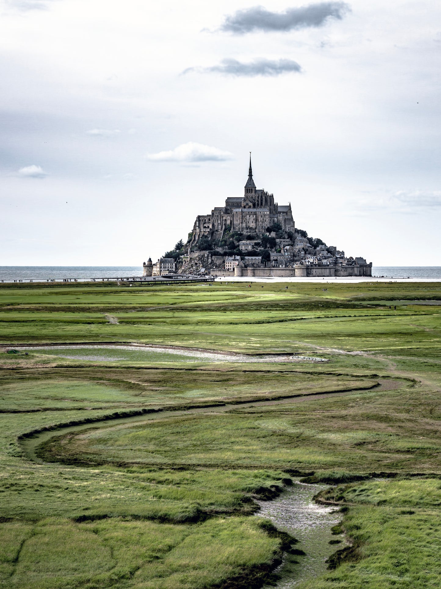 CLOUDS ON MONT SAINT MICHEL