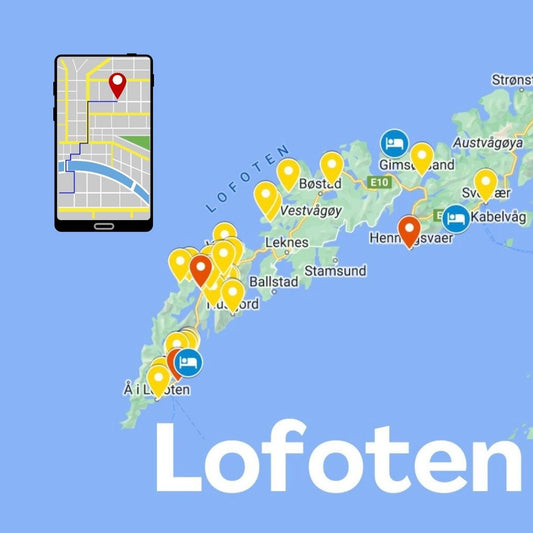 Mappa Fotografica delle Isole Lofoten - Spot Iconici e Segreti