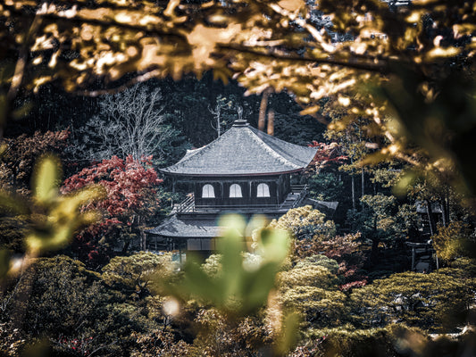 GLIMPSE OF GINKAKU-JI