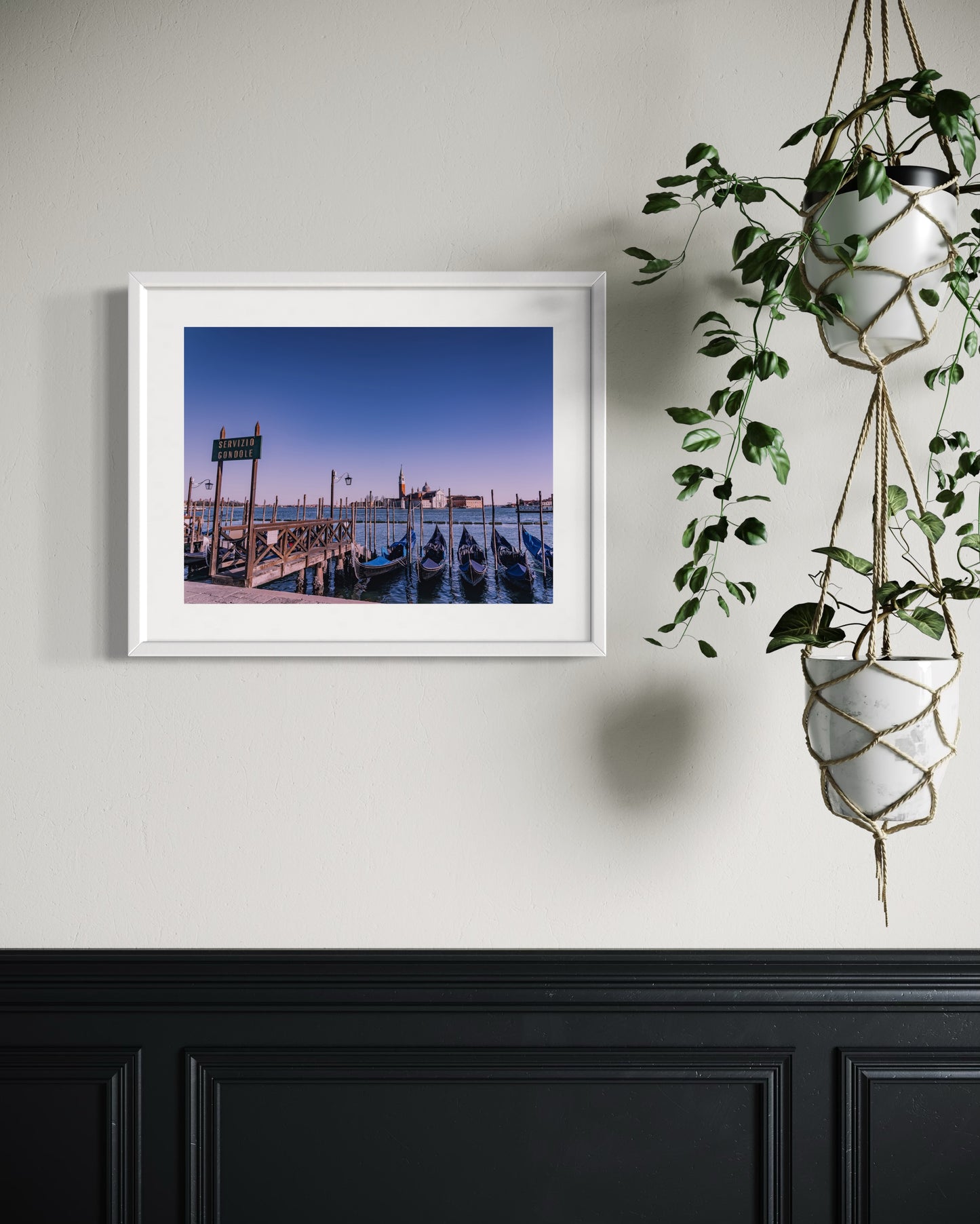 Fotodruck in Fine Art – VENEDIG, BLAUE STUNDE – Limitierte Auflage