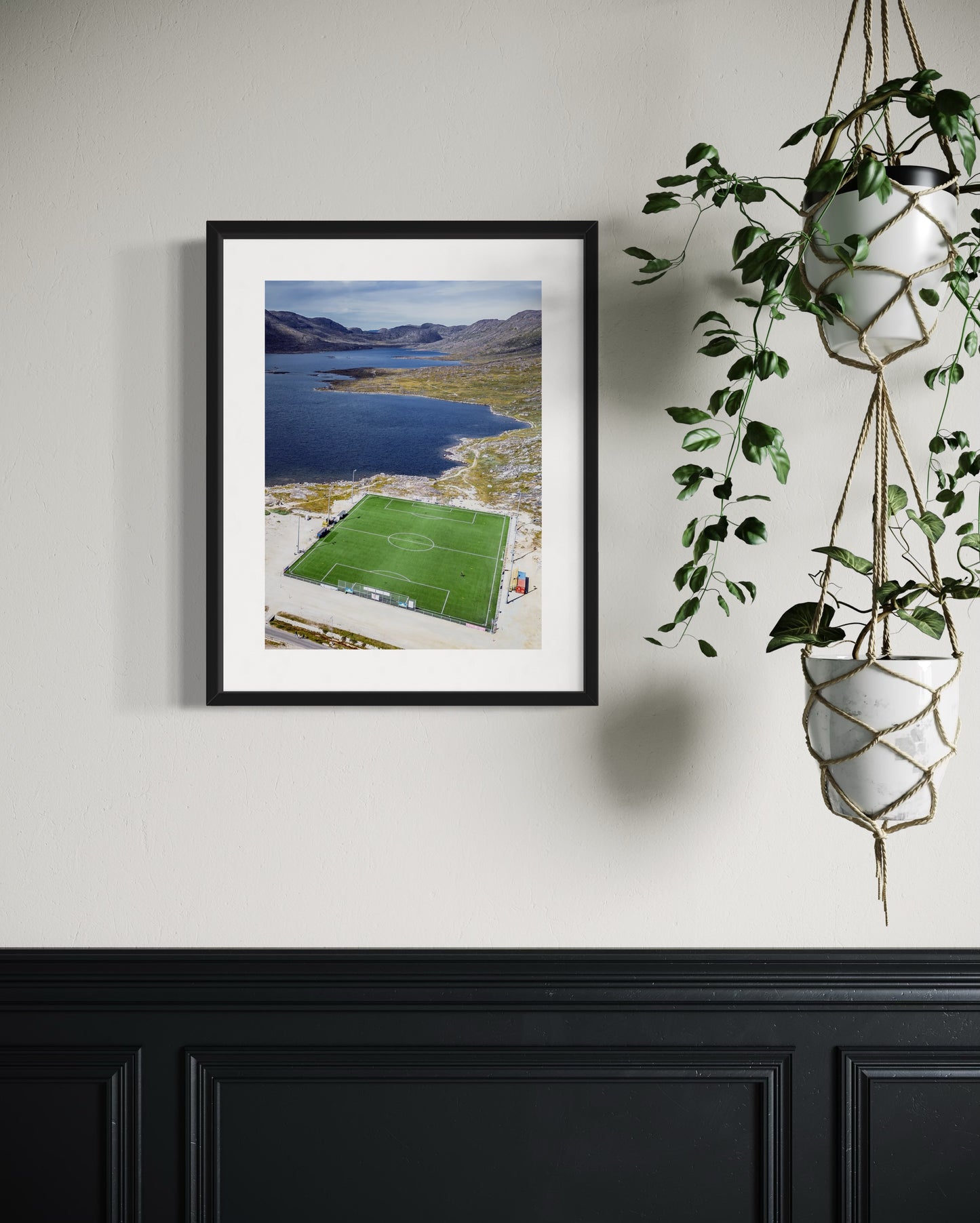 THE SEASIDE FOOTBALL PITCH