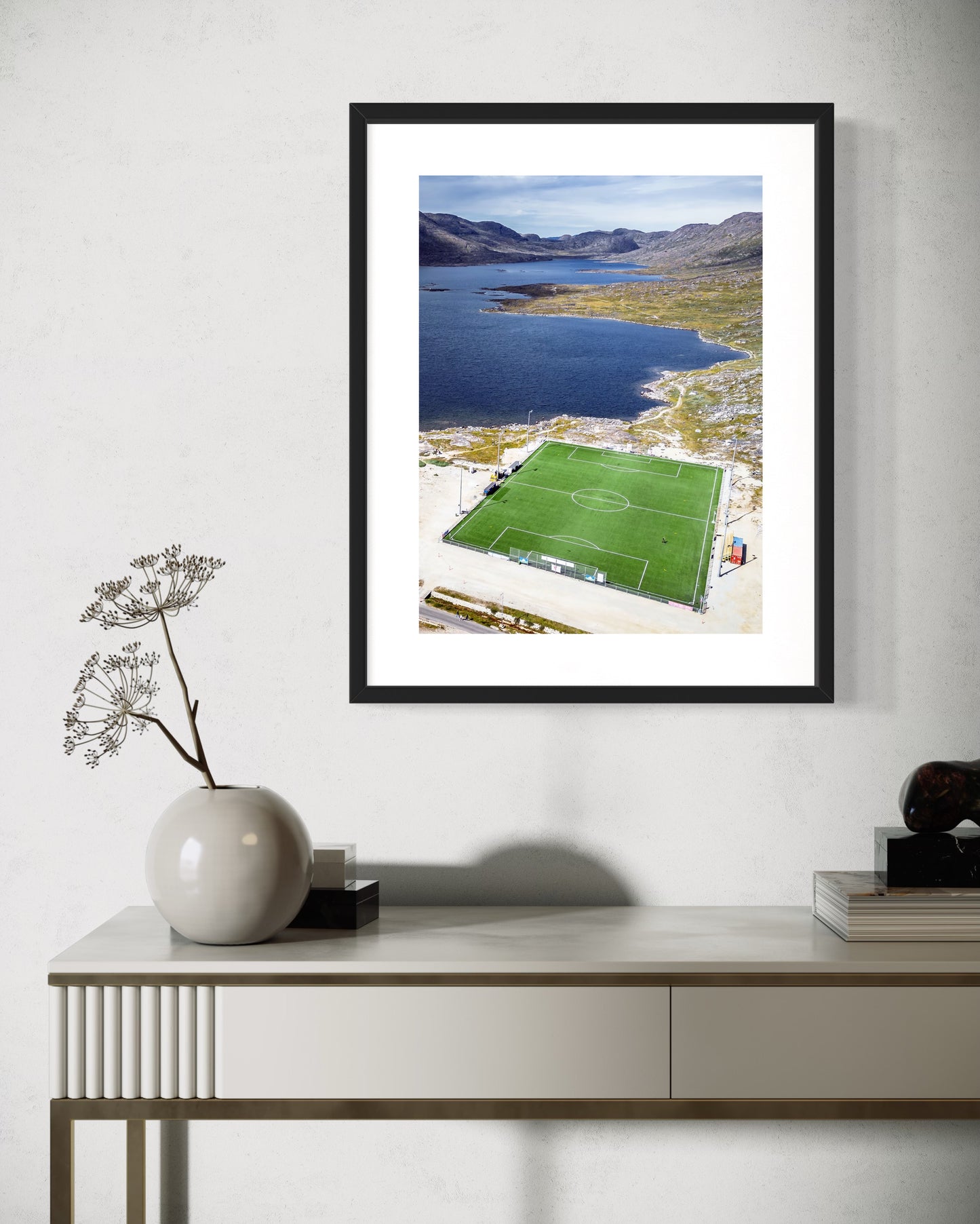 THE SEASIDE FOOTBALL PITCH