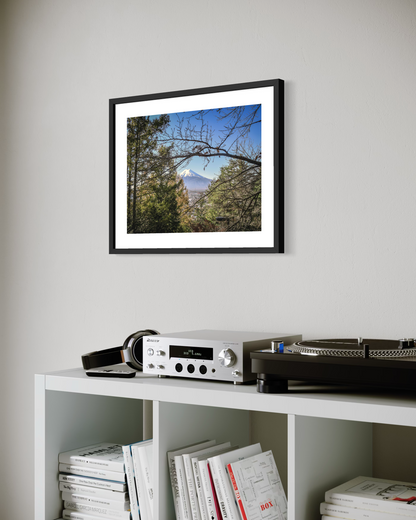 Stampa Fotografica Fine Art - THE GLIMPSE OF FUJI - Edizione Limitata