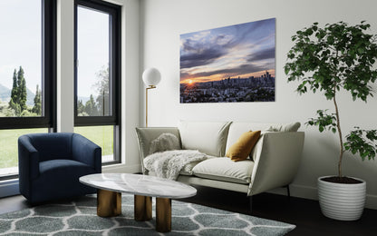 SUNSET ON BEAUTIFUL FRANKFURT XXL