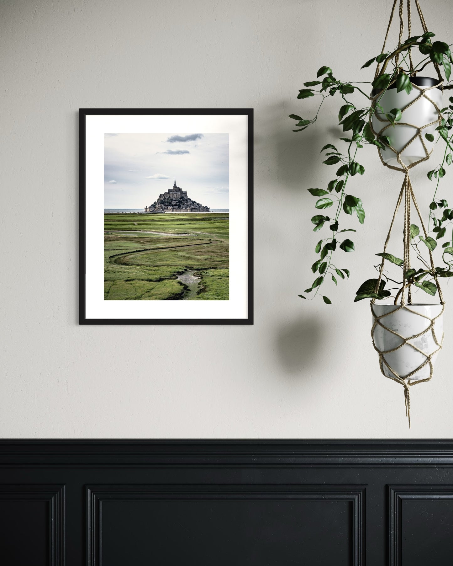 CLOUDS ON MONT SAINT MICHEL