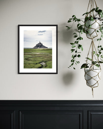 CLOUDS ON MONT SAINT MICHEL