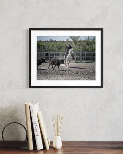 Stampa Fotografica Fine Art - FRENCH COWBOY - Edizione Limitata