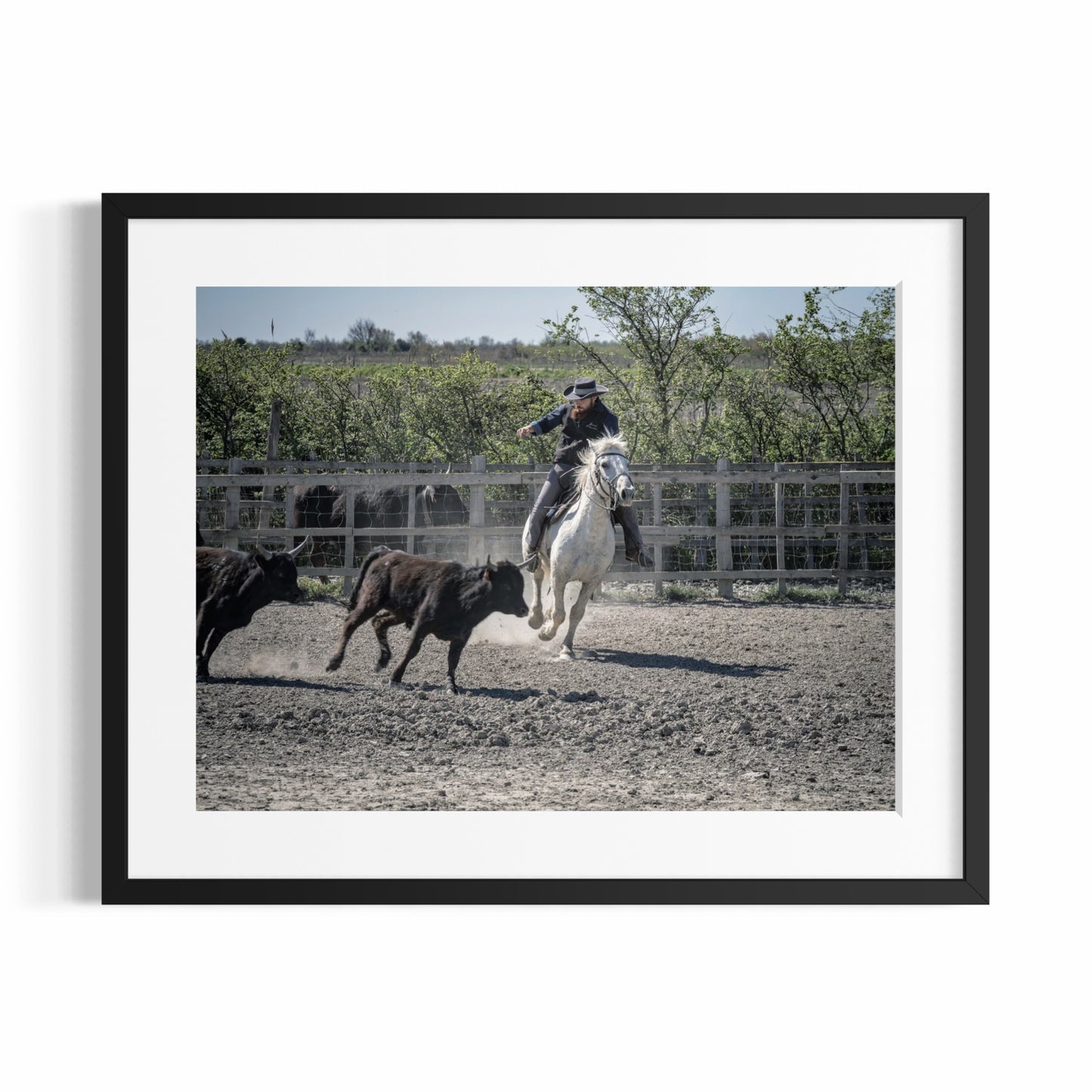 Stampa Fotografica Fine Art - FRENCH COWBOY - Edizione Limitata