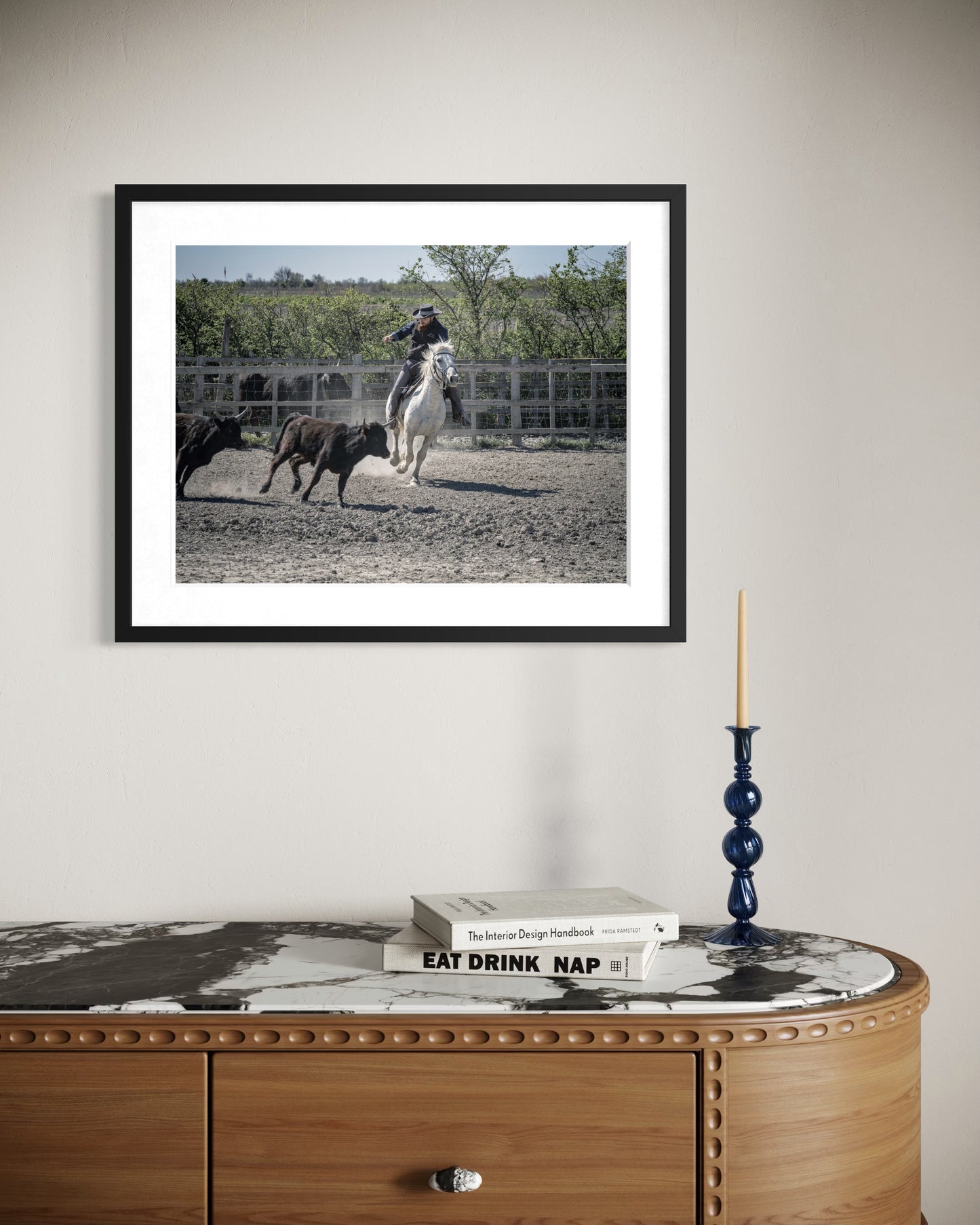 Stampa Fotografica Fine Art - FRENCH COWBOY - Edizione Limitata