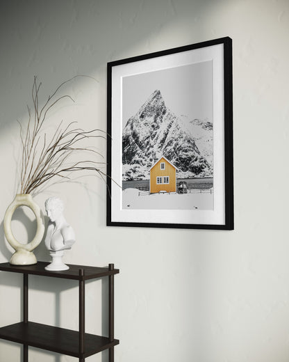 Fine Art Photographic Print - THE YELLOW HOUSE - Limited Edition