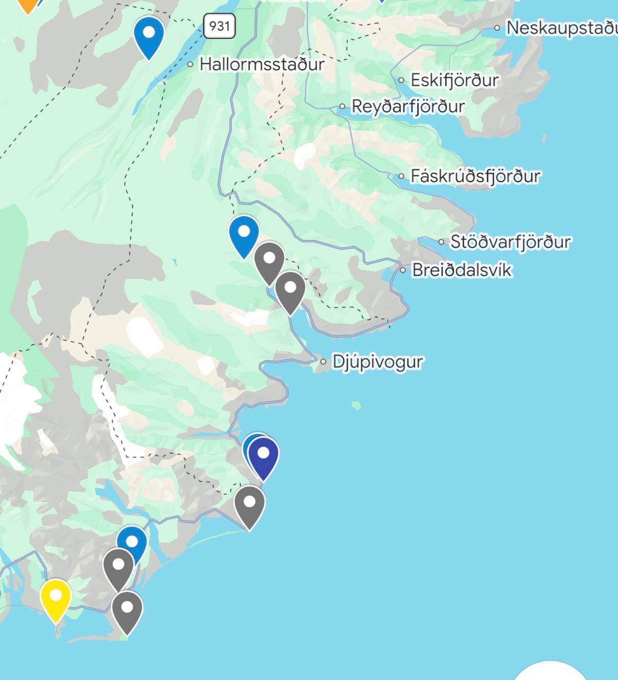  Photographic Digital Map to Iceland – 100+ Iconic and Hidden Spots
