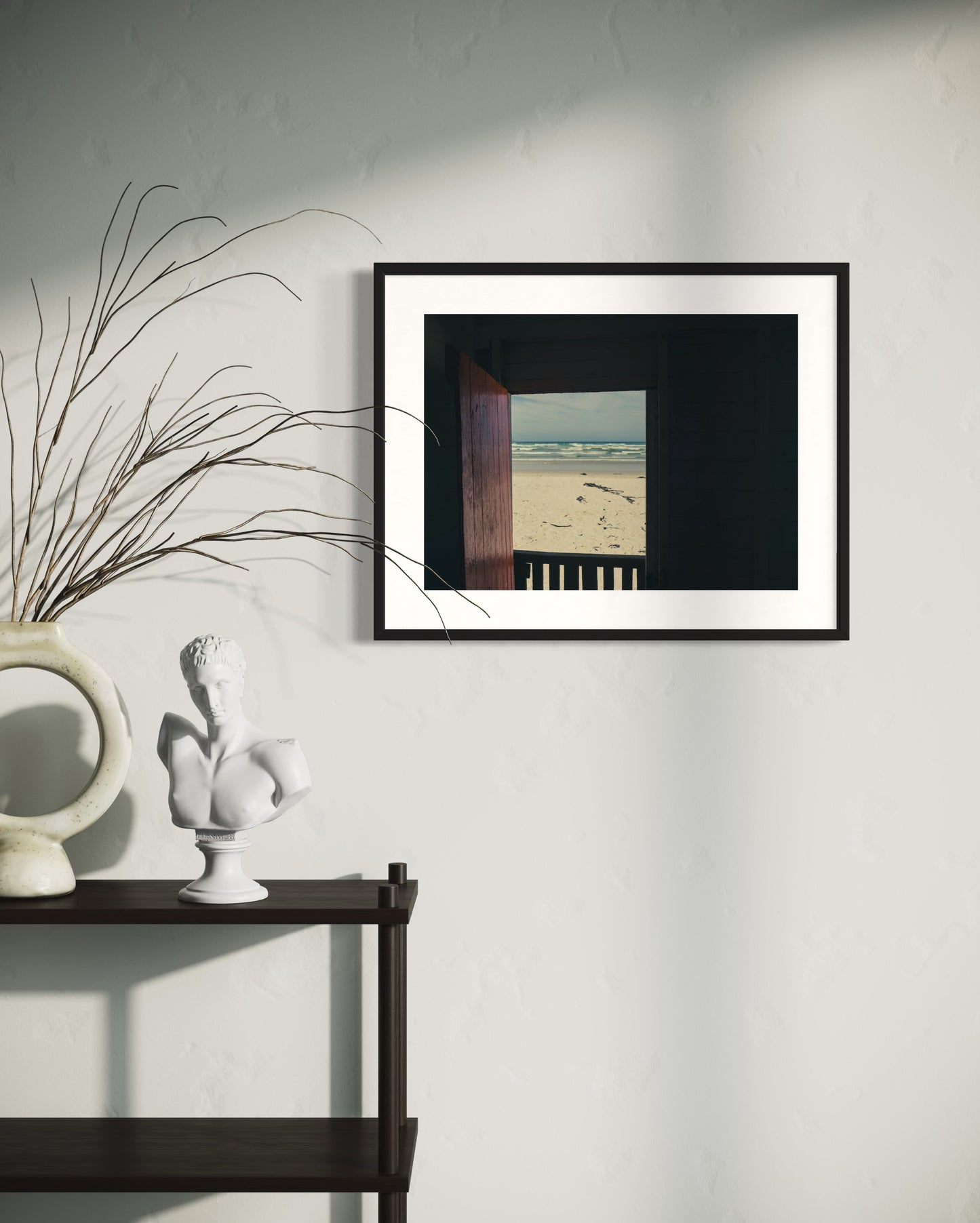 A GLIMPSE OF THE BEACH