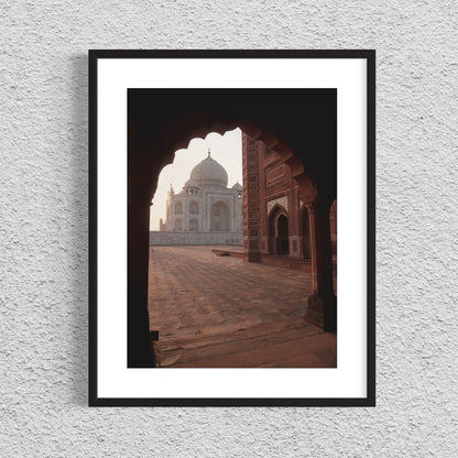 A GLIMPSE OF TAJ MAHAL